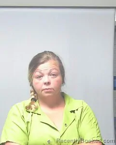 Mugshot of Crystal Capps booked in Escambia County, Alabama on September 13, 2026