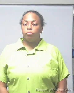 Mugshot of Aliza Campbell booked in Escambia County, Alabama on September 13, 2026