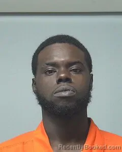 Mugshot of Thaddeus Mallory booked in Escambia County, Alabama on October 6, 2026