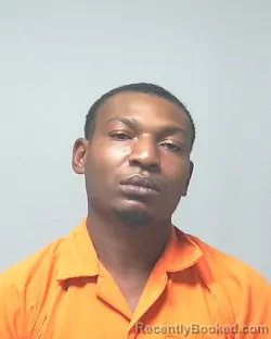 Mugshot of Dedric Peters booked in Escambia County, Alabama on October 21, 2026
