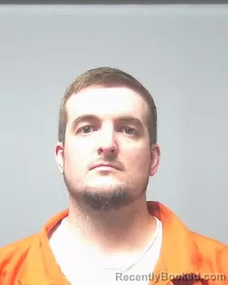 Mugshot of Brett Powell booked in Escambia County, Alabama on October 22, 2026