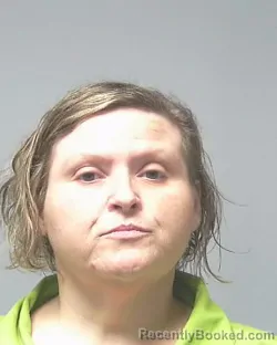 Mugshot of Samantha Breeland booked in Escambia County, Alabama on October 23, 2026