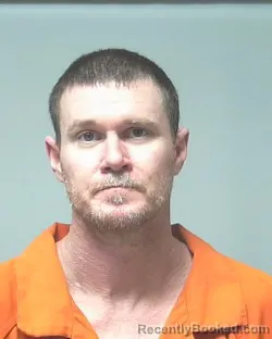 Mugshot of Chad Alverson booked in Escambia County, Alabama on October 28, 2026