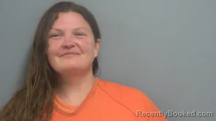 Mugshot of Stephanie Elise Hubbard booked in Fayette County, Alabama on October 15, 2026