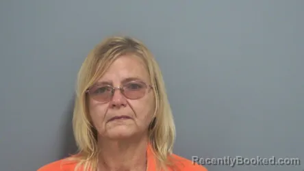 Mugshot of Amy Carol Perkins booked in Fayette County, Alabama on October 16, 2026