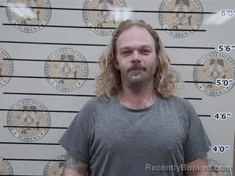 Mugshot of James Smith booked in Franklin County, Alabama on October 22, 2026