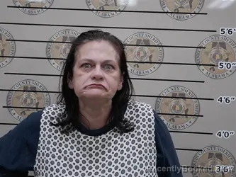 Mugshot of Edith Mcgee booked in Franklin County, Alabama on October 28, 2026