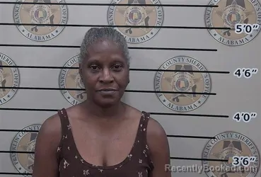 Mugshot of Kizzie Clay booked in Franklin County, Alabama on August 26, 2026