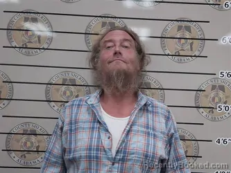 Mugshot of Billy Clark booked in Franklin County, Alabama on September 4, 2026