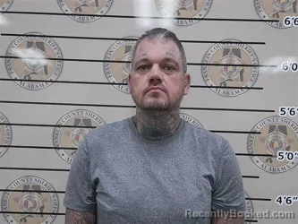 Mugshot of Jeremy Powell booked in Franklin County, Alabama on August 19, 2026