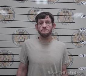 Mugshot of JOHNATHON COSBY booked in Franklin County, Alabama on August 4, 2026