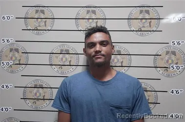 Mugshot of Issac Payne booked in Franklin County, Alabama on August 20, 2026