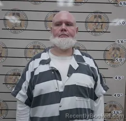 Mugshot of Brian Martin booked in Franklin County, Alabama on August 23, 2026