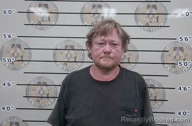 Mugshot of James Barnes booked in Franklin County, Alabama on September 2, 2026