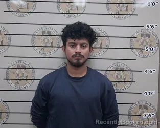 Mugshot of Tony Silva booked in Franklin County, Alabama on September 5, 2026
