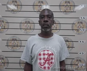 Mugshot of Darius Seals booked in Franklin County, Alabama on September 8, 2026