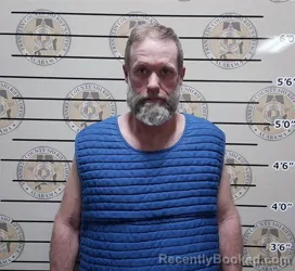Mugshot of Robert Plunkett booked in Franklin County, Alabama on October 18, 2026