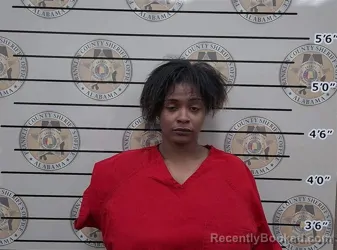 Mugshot of Latisha Southward booked in Franklin County, Alabama on October 19, 2026