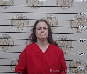 Mugshot of Stephanie Edwards booked in Franklin County, Alabama on August 21, 2026