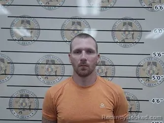 Mugshot of Dallas Terry booked in Franklin County, Alabama on October 2, 2026