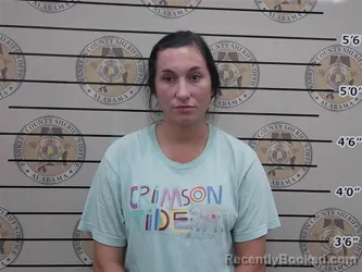 Mugshot of Cailyn Leath booked in Franklin County, Alabama on September 6, 2026