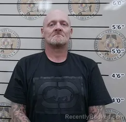 Mugshot of Michael Bray booked in Franklin County, Alabama on October 19, 2026