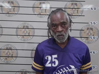 Mugshot of GEORGE THOMAS booked in Franklin County, Alabama on August 3, 2026
