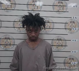 Mugshot of NYJEL JAMAR BETTS booked in Franklin County, Alabama on July 20, 2026