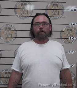 Mugshot of PATRICK SCOTT COOPER booked in Franklin County, Alabama on June 26, 2026