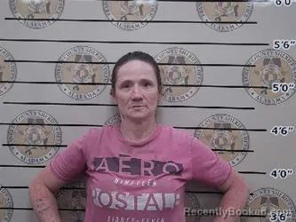 Mugshot of DIANE ELIZABETH GARGUS booked in Franklin County, Alabama on July 16, 2026