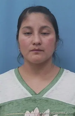 Mugshot of SILVIA RAQUEL JUAREZ-GOMEZ DE ANDRES booked in Franklin County, Alabama on June 25, 2026
