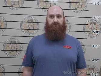 Mugshot of MATHEW STEVEN SPADE booked in Franklin County, Alabama on June 25, 2026