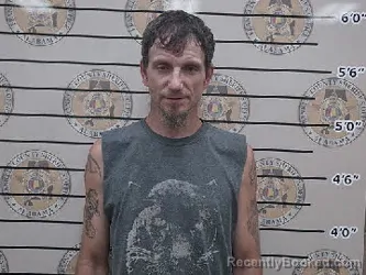 Mugshot of JASON WILLIAMSON booked in Franklin County, Alabama on July 1, 2026