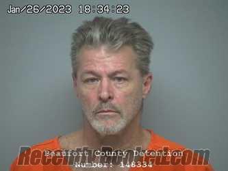 Booking photo from Beaufort County, South Carolina