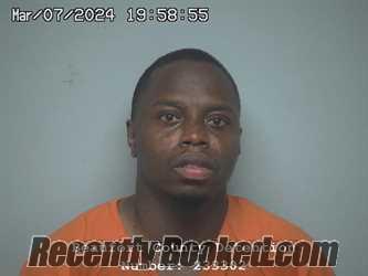 Booking photo from Beaufort County, South Carolina