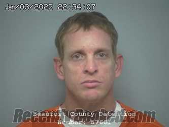 Booking photo from Beaufort County, South Carolina