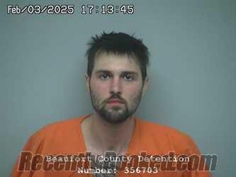 Booking photo from Beaufort County, South Carolina