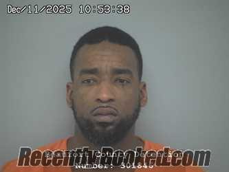 Booking photo from Beaufort County, South Carolina