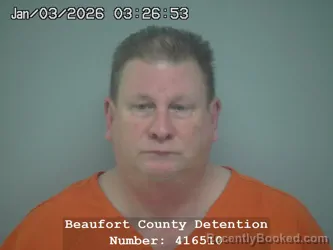 Booking photo from Beaufort County, South Carolina