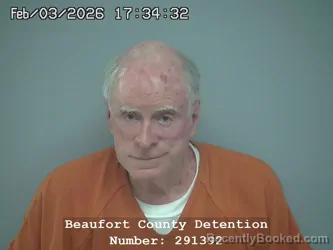 Booking photo from Beaufort County, South Carolina