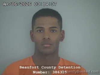 Mugshot of DEVEN ALEXANDER SMITH booked in Beaufort County, South Carolina on April 6, 2026