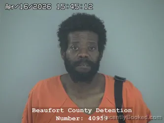 Mugshot of JAMIE JAMAINE GARNES booked in Beaufort County, South Carolina on April 16, 2026