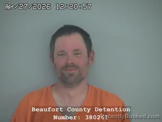 Mugshot of RUSS ANTHONY SCARCELLI booked in Beaufort County, South Carolina on April 27, 2026