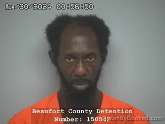 Mugshot of AARON KEITH BYERSON booked in Beaufort County, South Carolina on April 27, 2026