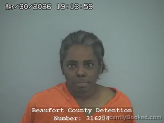 Mugshot of JACQUELINE ELIZABETH ARD booked in Beaufort County, South Carolina on April 30, 2026