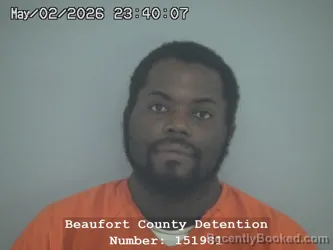 Mugshot of RICARDO RASHEENE COLEMAN booked in Beaufort County, South Carolina on May 3, 2026