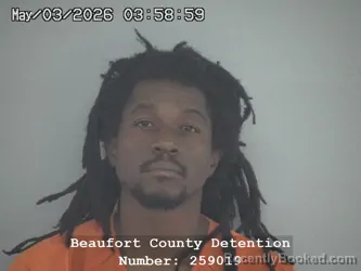 Mugshot of LLOYD ANTHONY BRYAN booked in Beaufort County, South Carolina on May 3, 2026