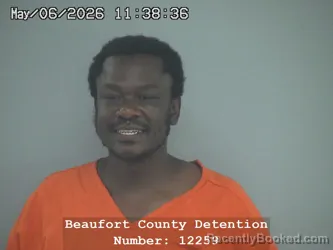 Mugshot of NATHAN DAVID GRIFFIN booked in Beaufort County, South Carolina on May 5, 2026