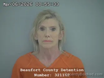 Mugshot of PAMELA SUE LUTZ booked in Beaufort County, South Carolina on May 6, 2026