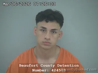 Mugshot of MARK ANTHONY PENA booked in Beaufort County, South Carolina on May 6, 2026
